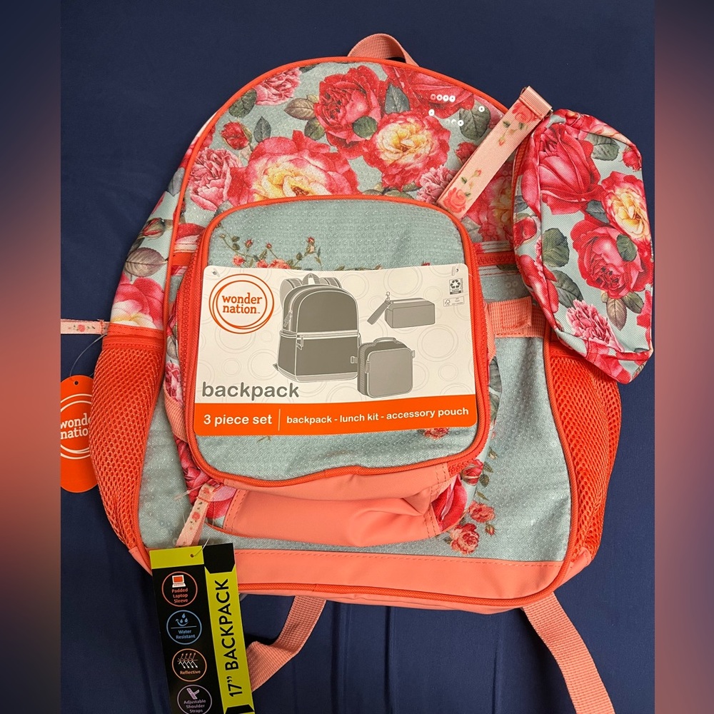 Floral Backpack